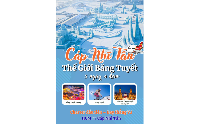 CÁP NHĨ TÂN 5 NGÀY 4 ĐÊM